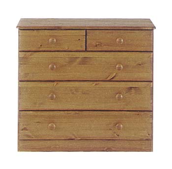 Oona Pine 2+3 Drawer Chest - WHILE STOCKS LAST!