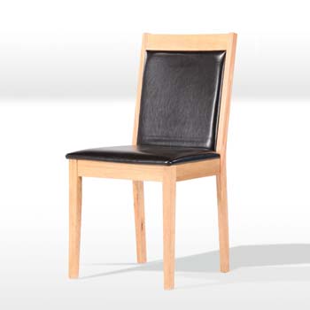 Furniture123 Ori Dining Chair in Oak (pair)
