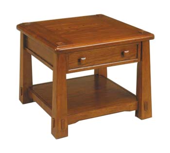 Furniture123 Oriental Shaker End Table