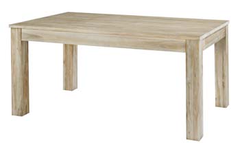 Furniture123 Origin Solid Teak 160cm Extending Dining Table