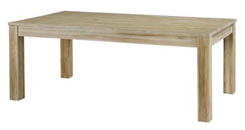 Furniture123 Origin Solid Teak 200cm Extending Dining Table