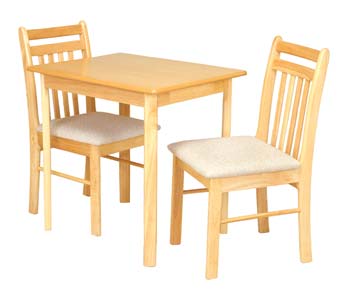 Furniture123 Oslo Dining Set in Beech