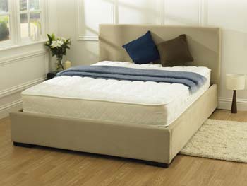 Oslo Ottoman Bedstead in Taupe - WHILE STOCKS