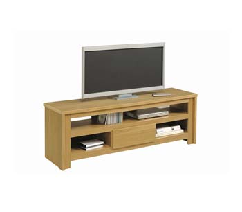 Furniture123 Oswold Oak 1 Drawer TV Unit