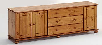 Furniture123 Paf Sideboard with 3 Doors and 3 Drawers