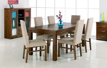 Furniture123 Panache Centre Drop Leaf Extending Dining Table