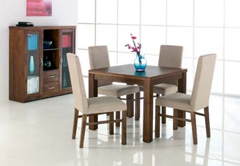 Furniture123 Panache Swivel Flip Extending Dining Table