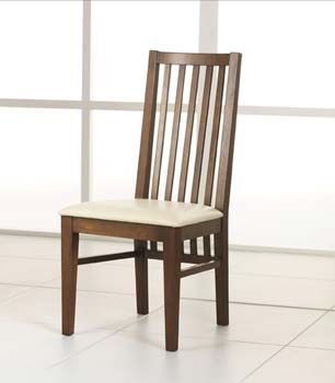 Panama Slatted Back Dining Chairs (pair)