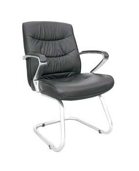 Furniture123 Paris 100 Leather Faced Executive Chair