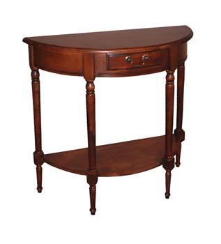 Furniture123 Pellier Half Circle Console Table