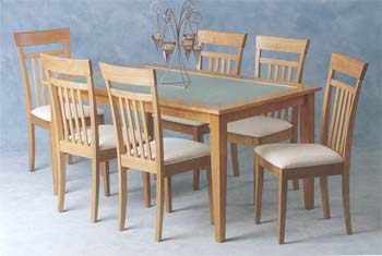 Furniture123 Penthouse Rectangular Dining Set