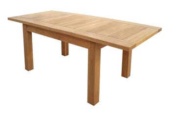 Furniture123 Phoenix Ash Extending Dining Table