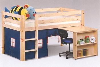 Furniture123 Playhouse Midsleeper Bed - FREE NEXT DAY DELIVERY
