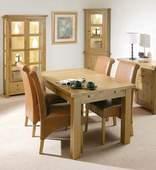 Furniture123 Prema Small Rectangular Extending Dining Set