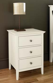 Furniture123 Printon 3 Drawer Bedside Chest - FREE NEXT DAY