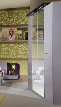 Furniture123 Prita 4 Door Wardrobe