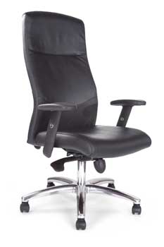 Furniture123 Professor Leather Office Chair
