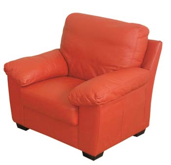 Furniture123 Quattro Leather Armchair