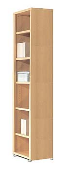 Furniture123 Regal 1106 Bookcase in Beech