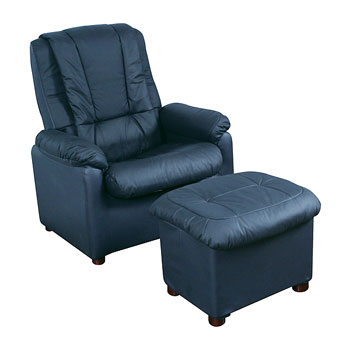 Furniture123 Relaxation Armchair Recliner with Free Ottoman (F6050)