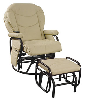 Furniture123 Relaxation Slider Glider Massage with Free Footstool (F6024)