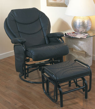 Relaxation Slider Glider One with Free Footstool (F6018)
