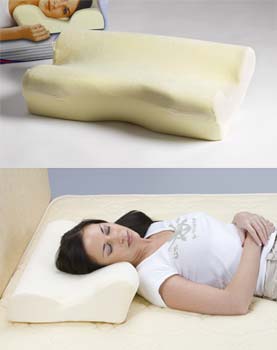 Restwell Beauty Memory Foam Pillow - WHILE