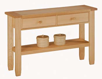 Furniture123 Rhode Oak Console Table