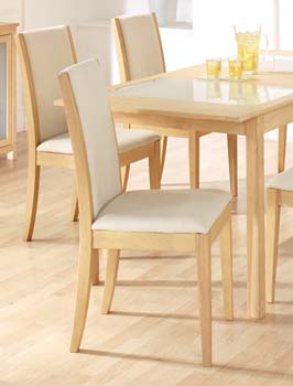 Furniture123 Riga Maple Dining Chairs (pair)