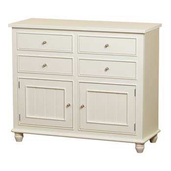 Furniture123 Rosalie Solid Pine 4 Drawer Chest