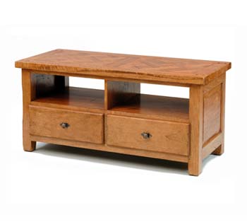 Furniture123 Rustic Mango Widescreen TV Unit