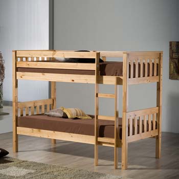 Furniture123 Sandi Solid Pine Bunk Bed