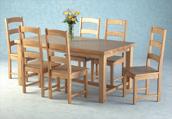 Furniture123 Santana Dining Set - FREE NEXT DAY DELIVERY