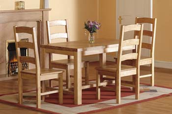 Furniture123 Santana Small Dining Set - WHILE STOCKS LAST! -