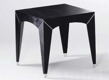 Furniture123 Santino Square Lamp Table