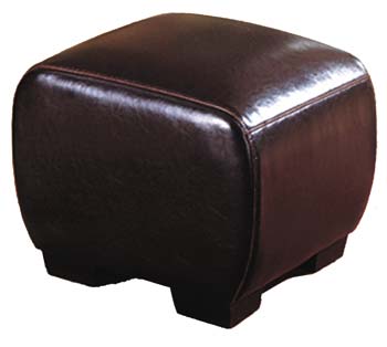 Furniture123 Sappho Leather Footstool