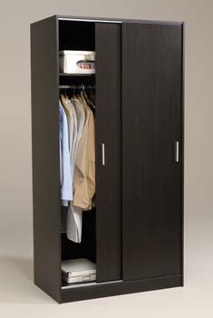Furniture123 Scout 2 Door Wardrobe in Wenge