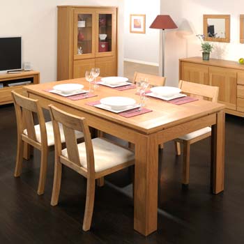 Seaton Rectangular Extending Dining Table