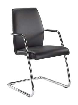 Furniture123 Sentry 601 Leather Faced Managers Chair