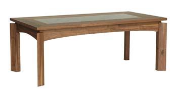 Furniture123 Serena Walnut Coffee Table