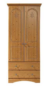 Furniture123 Sheri 2 Door 2 Drawer Wardrobe