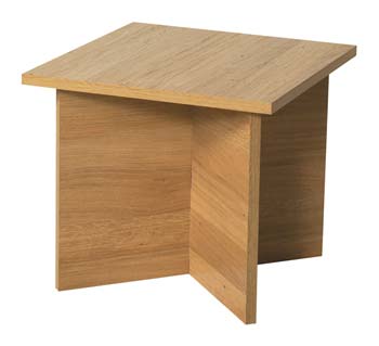 Furniture123 Sherwood Oak Side Table