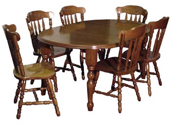Furniture123 Shiloh Extending Dining Set