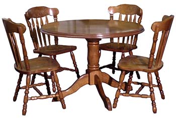 Furniture123 Shiloh Round Dining Set