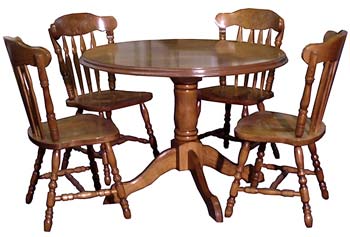 Furniture123 Shiloh Round Dining Table