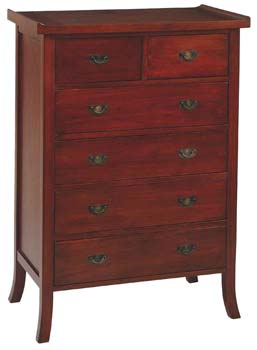 Furniture123 Shinto 6 Drawer Chest