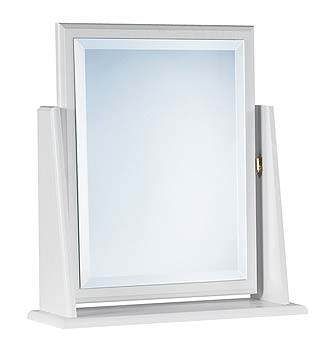 Furniture123 Snowdon White Single Mirror