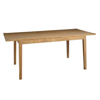 Furniture123 Soko Bamboo Rectangular Extending Dining Table