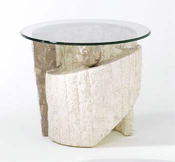 Furniture123 Sorento Round Lamp Table