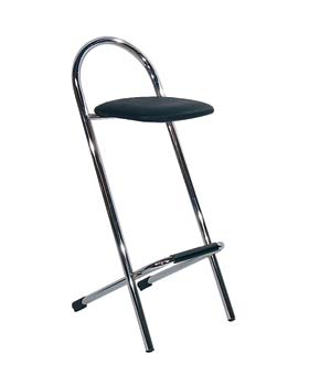 Furniture123 Sorrento Stool with Padded Seat